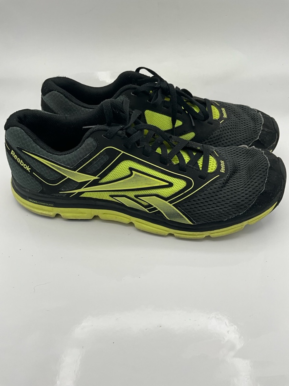 Reebok DMX Ride Dual Compound Men’s Size 9 Black Neon Running Shoes